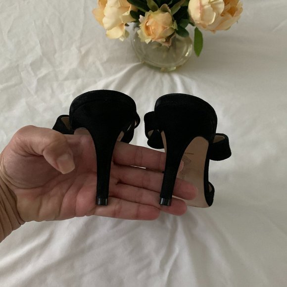 Antonio Melani Judena Women´s Black Ankle Strap Heels, Size 9 - Picture 15 of 16